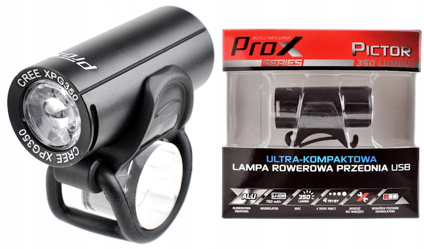 Lampa Prox Pictor 350lm BIKE-CENTRUM