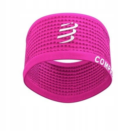 Opaska Compressport Headband termoaktywna różowa