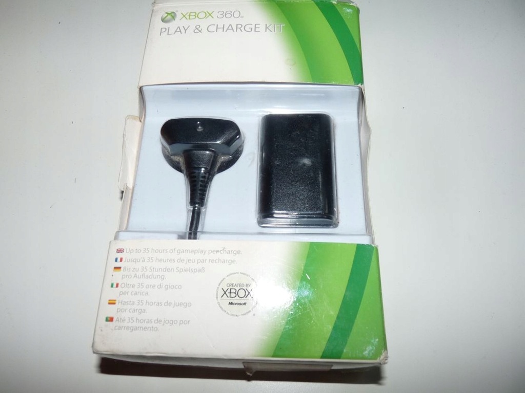 Xbox 360 Play & charge kit oryginalny