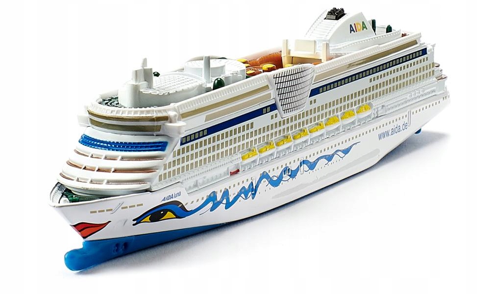 SIKU 1720 STATEK WYCIECZKOWY AIDA luna model