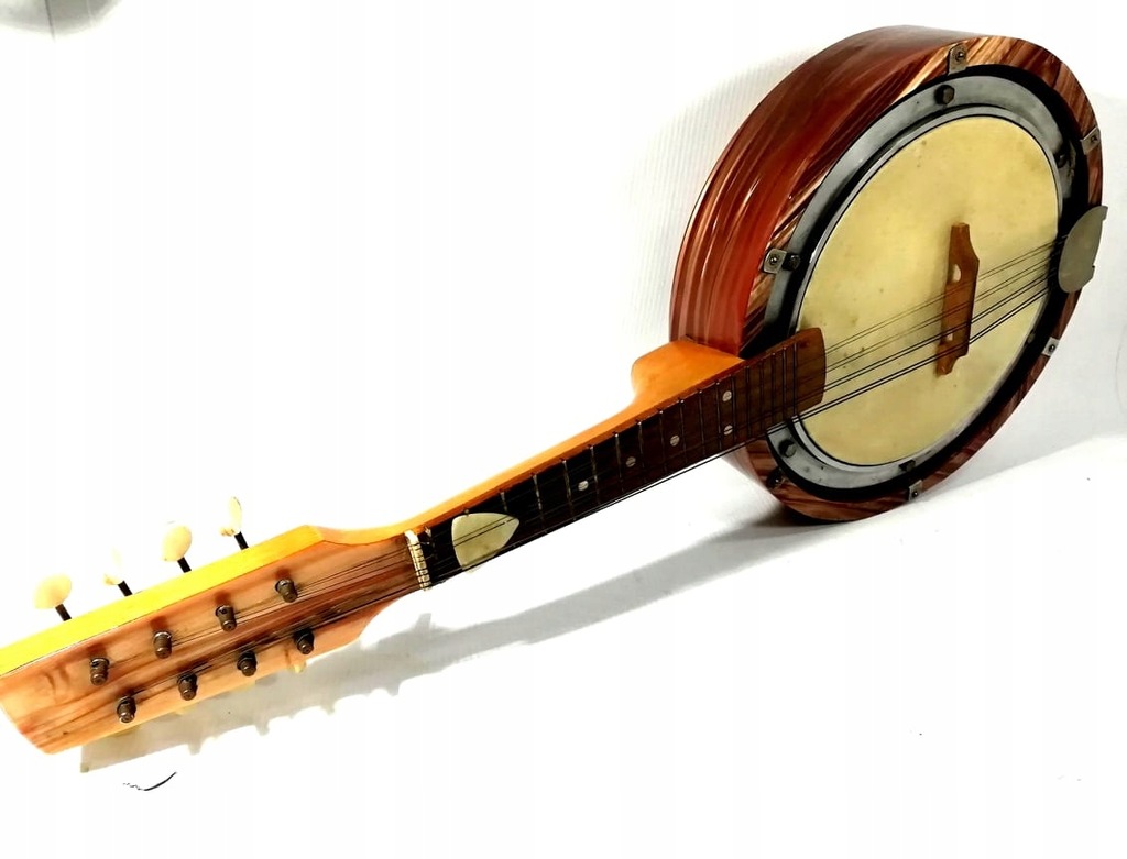 Banjo Bandżo mandolina MARIUS 1960r Unikat FV