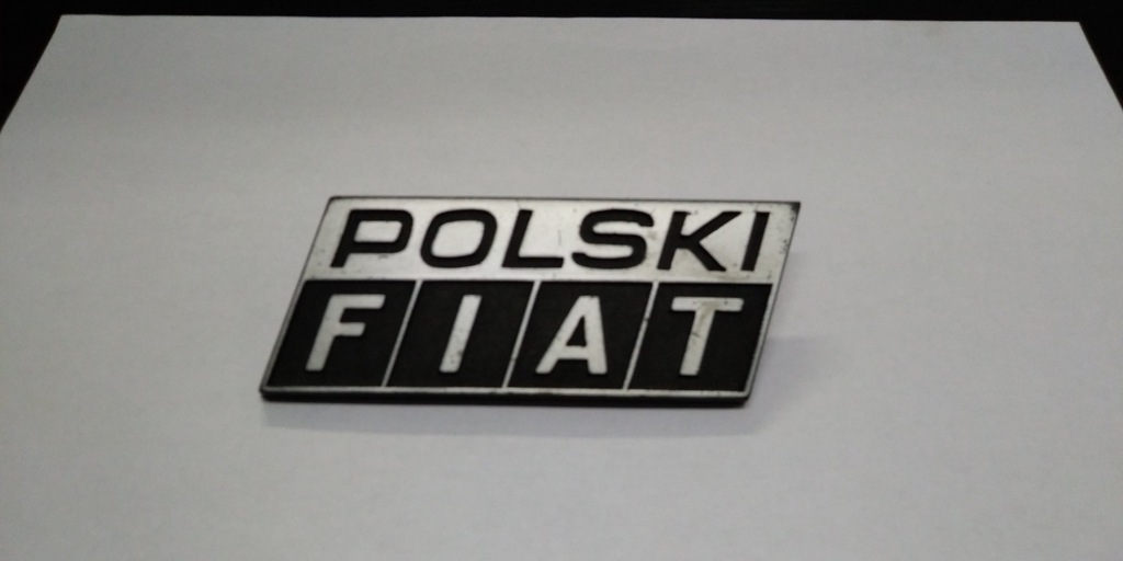 Emblemat znaczek Polski fiat 126p Oryginał! 7425707750