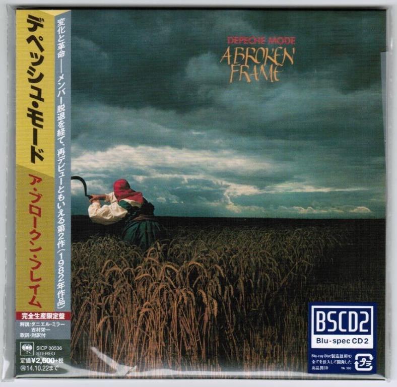 DEPECHE MODE Broken Frame `82 BSCD2 JAPAN mini Lp