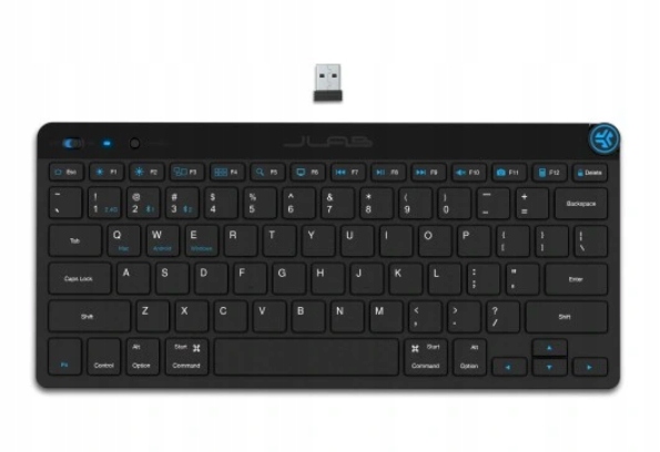 JLab Go Keyboard klawiatura bezprzewodowa bluetooth USB 2,4GHz PC