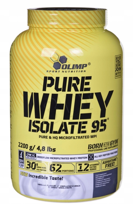 Olimp Pure Whey Isolate 95 (2,2kg wanilia)