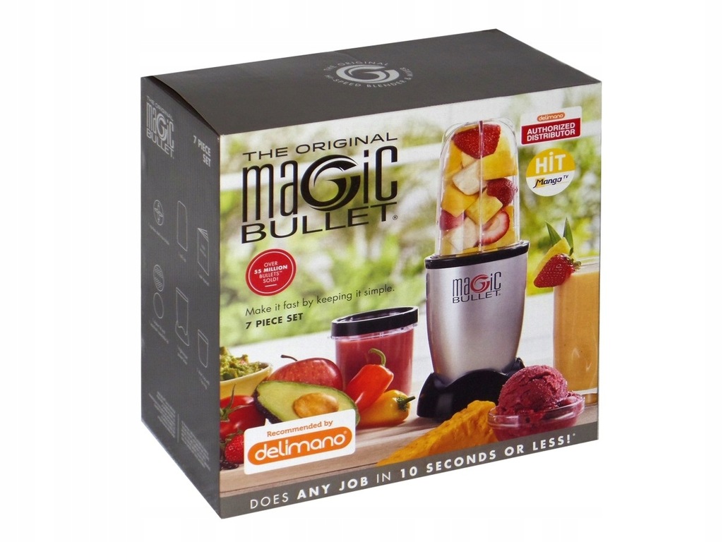 Blender kielichowy Magic Bullet MB1001B 200W 11147068280 oficjalne