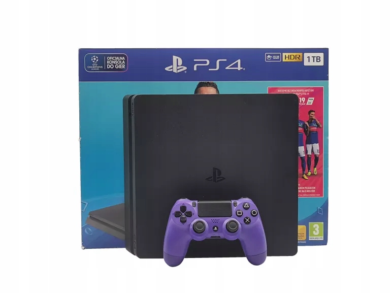 KONSOLA PS4 PLAYSTATION 4 SLIM 1TB + PAD