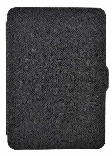 Etui Book Cover czarne do Kindle Paperwhite 1/2/3 z funkcją usypiania i ele