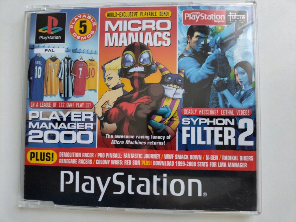 DEMO 57 SYPHON FILTER 2 MICRO MANIACS PSX