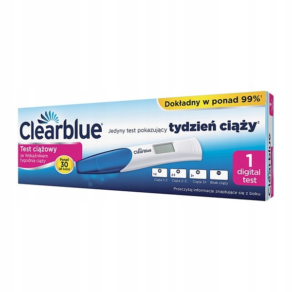 Clearblue test ciążowy / WSKAŹNIK TYGODNIA CIĄŻY