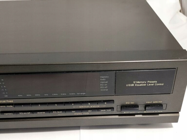 TECHNICS STEREO GRAPHIC EQUALIZER SH-GE70