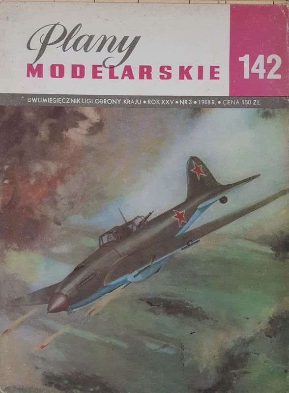 Dwumiesięcznik nr 3 / 1988 Plany modelarskie 142