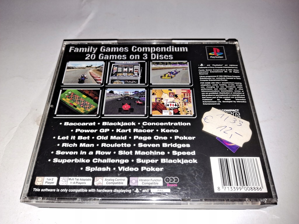 Купить Сборник семейных игр / PS1 / PSX: отзывы, фото и характеристики ...