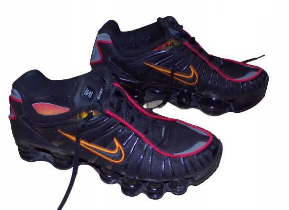 NIKE SHOX TL Black-Magma Eur 40 wkł. 25cm OKAZJA - 11770723399