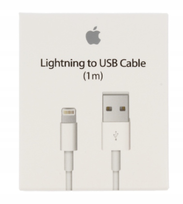 Oryginalny Kabel Apple iPhone 5 6 7 8 X Xs Xr 1m 100% Oryginalny kabel USB iPhone 5 6 7 8 Ładowarka Warszawa