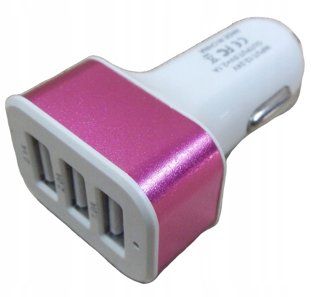 Adapter zapalniczki samochodowej 3 USB 2.1/2/1 A