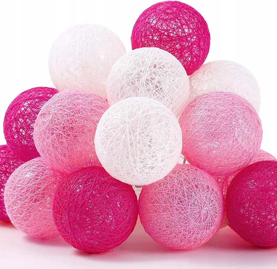 Купить Ватный шарик розовый 10 светодиодных романтических шариков LOVE: отзывы, фото, характеристики в интерне-магазине Aredi.ru