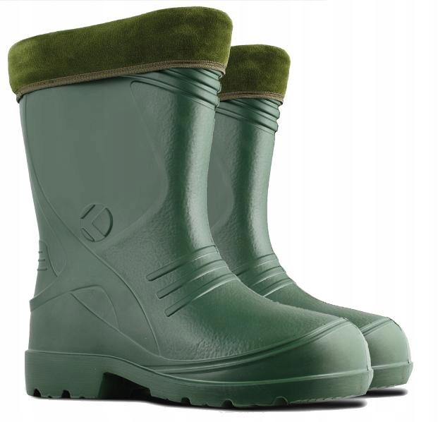 Gumowce kalosze ocieplane gumiaki zimowe 43