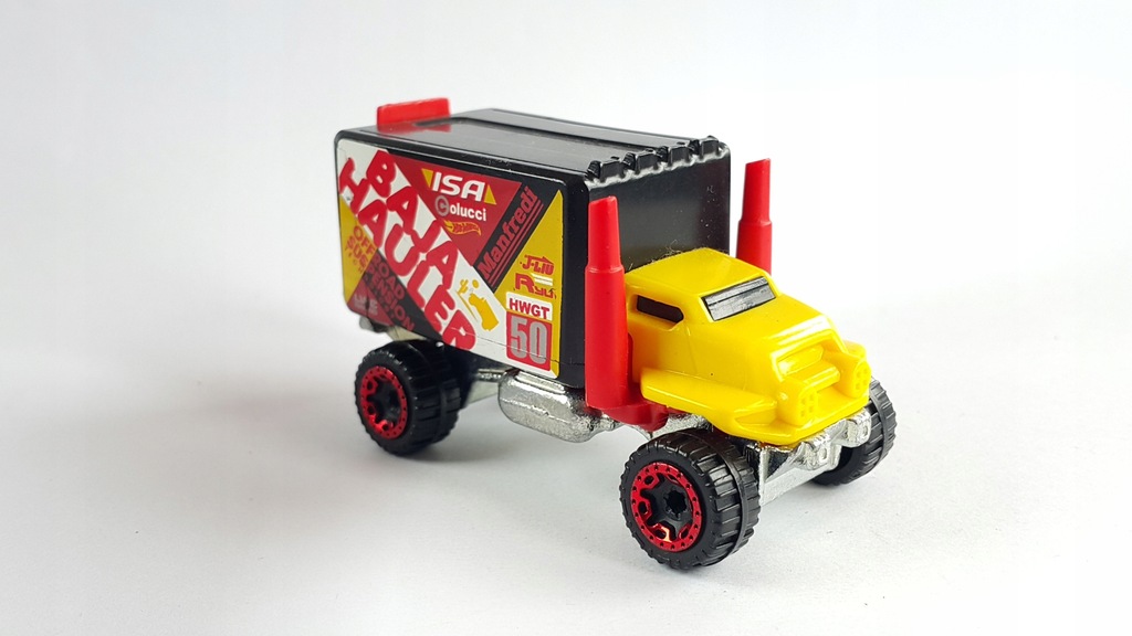 HOT WHEELS BAJA HAULER CIĘŻARÓWKA OTIWERANA KLAPA