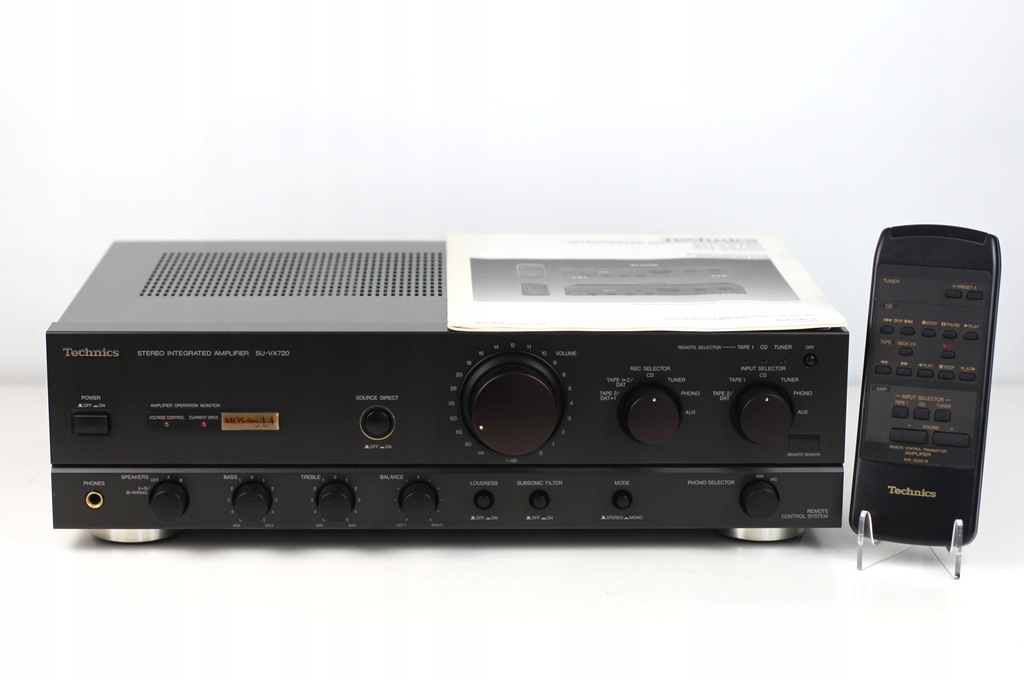 Technics SU-VX720 wzmacniacz stereo , pilot