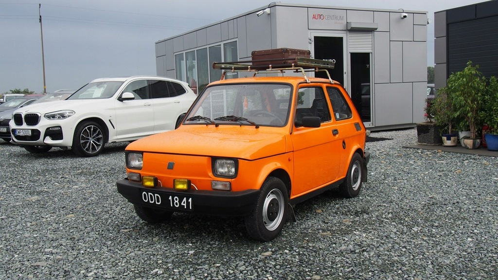 Fiat 126 ELX Town, Maluch, pierwszy właściciel,