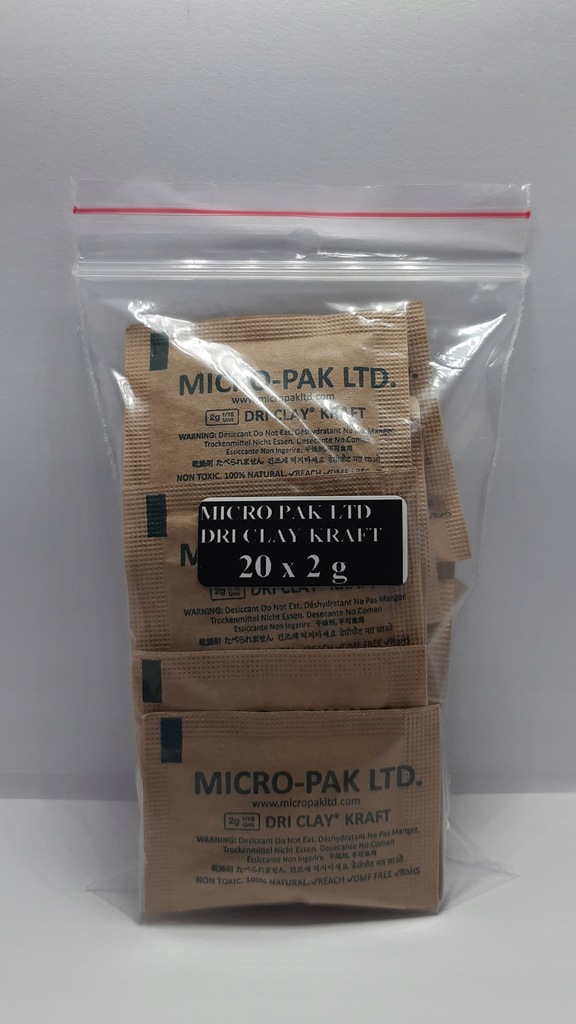 Pochłaniacz wilgoci Micro - Pak jak silica gel