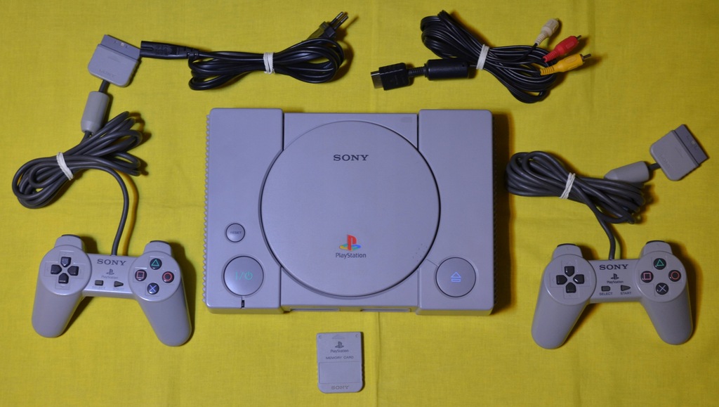 SONY PLAYSTATION PSX SCPH-5502 CHIP 2xPAD MEMORKA