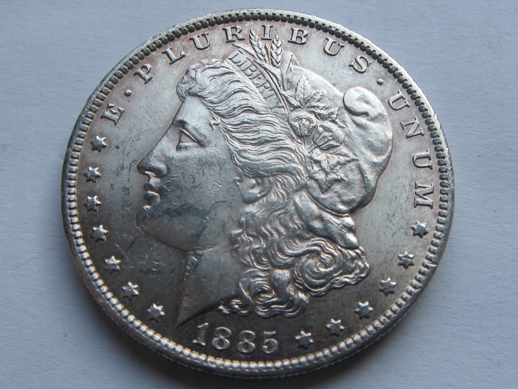 USA dolar 1885 O Morgan Nowy Orlean stan 1-