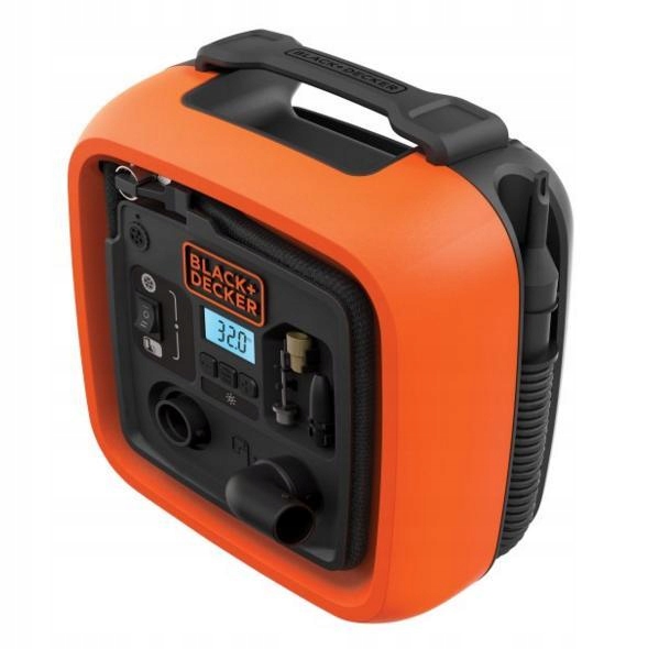 KOMPRESOR SPRĘŻARKA MINI 12V 11BAR BLACK+DECKER