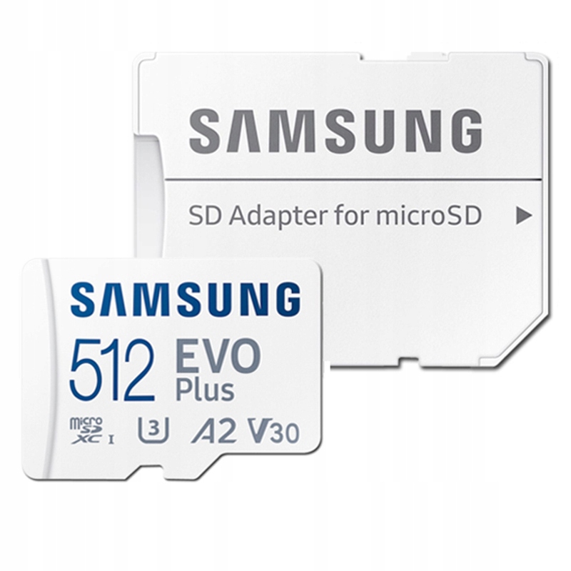 Karta microSDXC Samsung Evo Plus 512GB MicroSD 512 GB V30