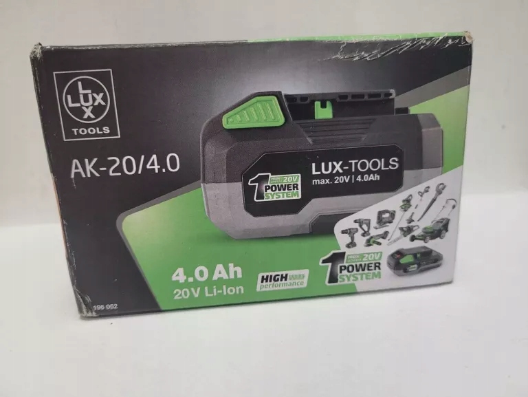AKUMULATOR LUX TOOLS 20V 4,0AH 12462654234 oficjalne archiwum Allegro