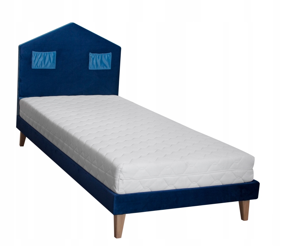 DOMEK 1 łóżko dziecięce tapicerowane 80x200