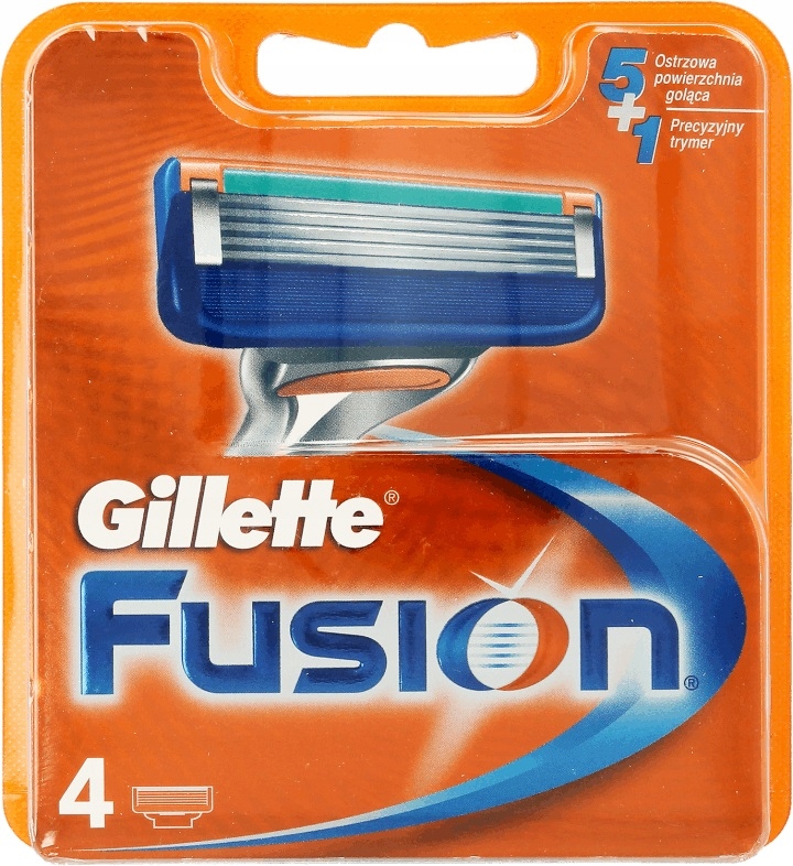 Купить Gillette Fusion 5 лезвий ВСТАВКИ ЛЕЗВИЯ ДЛЯ БРИТВЫ НОЖИ 4 шт.: отзывы, фото, характеристики в интерне-магазине Aredi.ru