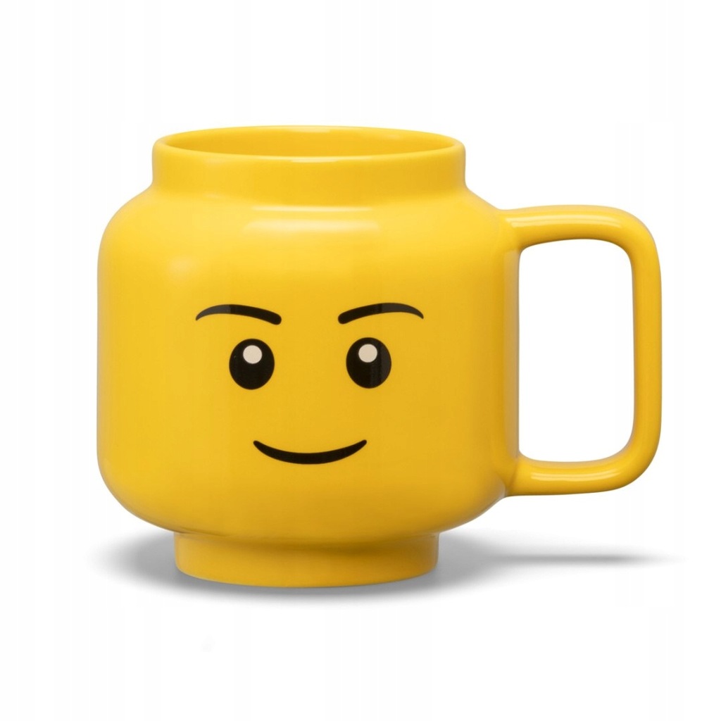 Kubek ceramiczny duża głowa LEGO - Chłopiec