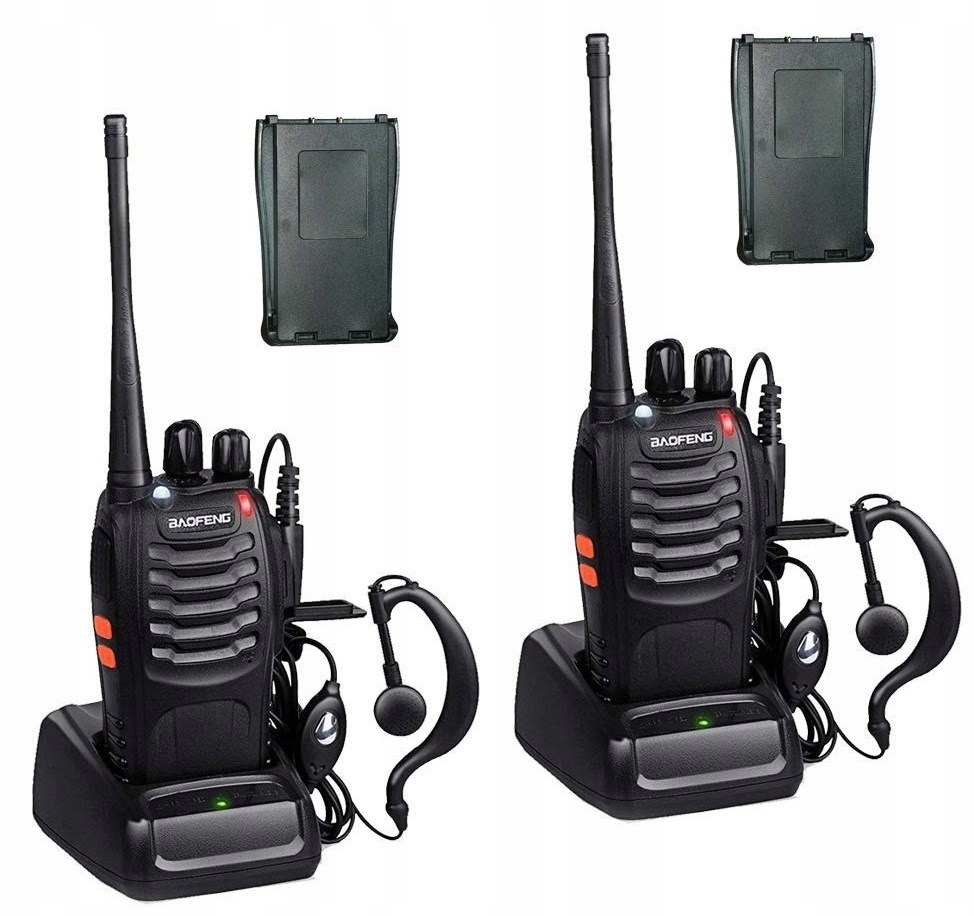 Krótkofalówki 2x Walkie Talkie Baofeng / łoki toki