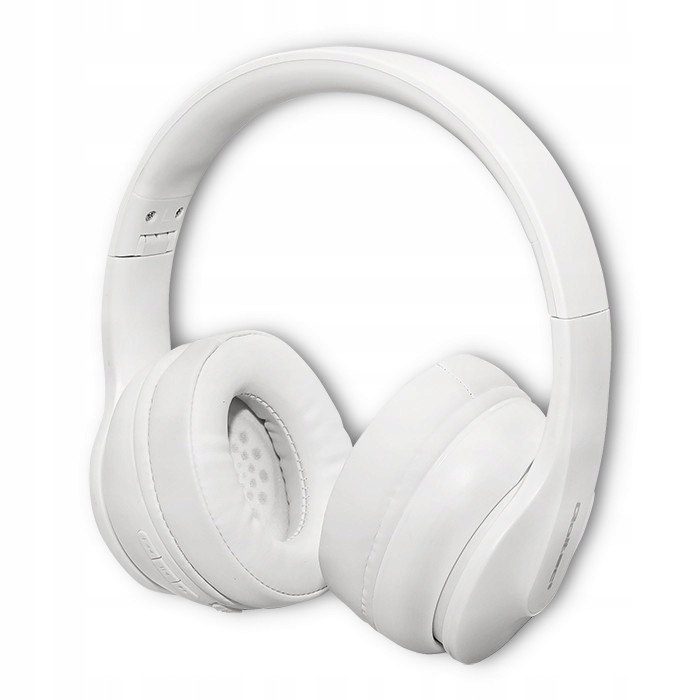 Słuchawki bezprzewodowe z mikrofonem | BT 5.0 AB | Białe