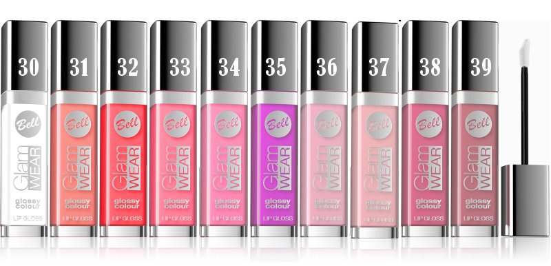 BELL Glam Wear Lip Gloss trwały błyszczyk 39