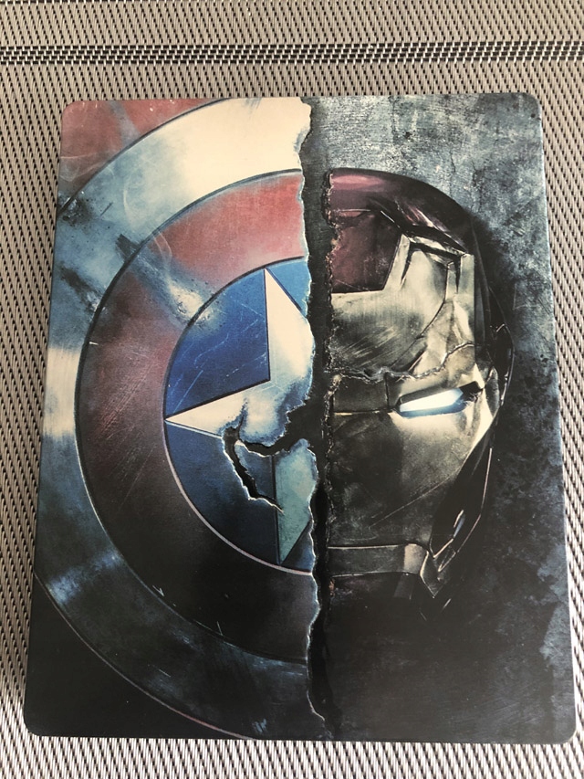 Captain America: Civil War Steelbook Blu-ray