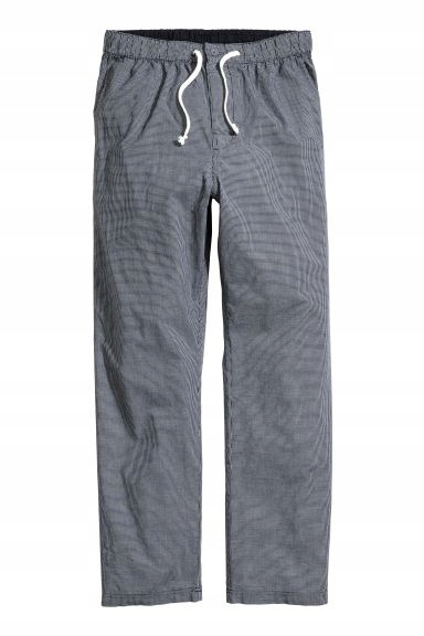 H&M Wzorzyste spodnie piżamowe M