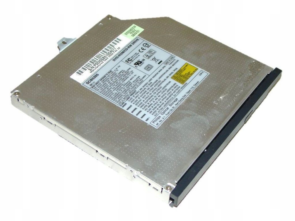 NAPED PHILIPS SLIMM CD-RW DVD ROM SCB5265 - 11820740897 - oficjalne ...