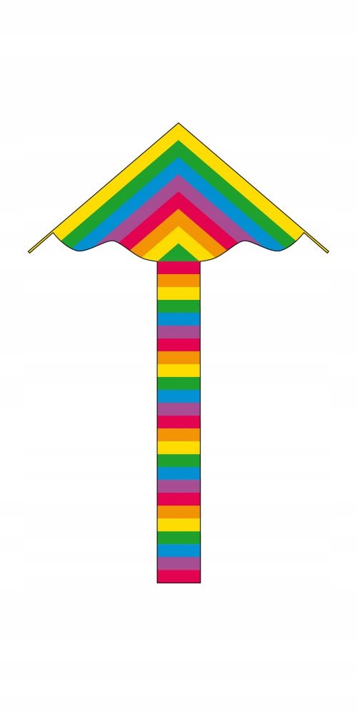 Imex Latawiec Kids Kolorowy Twister dla dzieci 4+