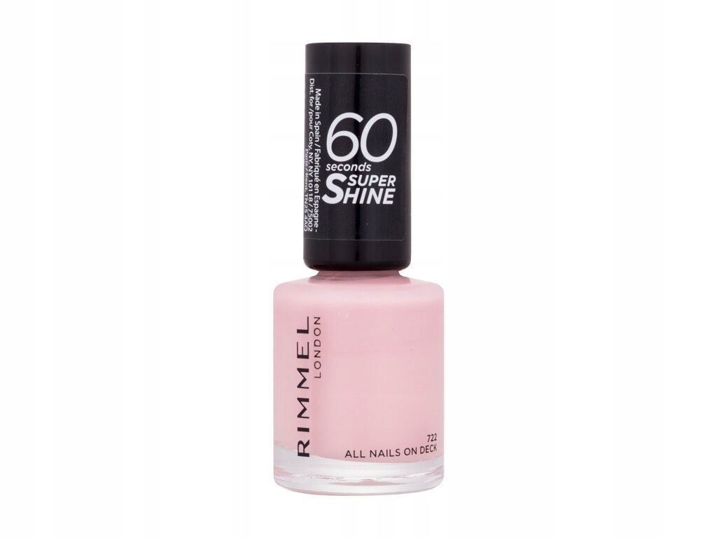 Rimmel London, 60 Seconds Super Shine, Nail Polish, W, 8 ml