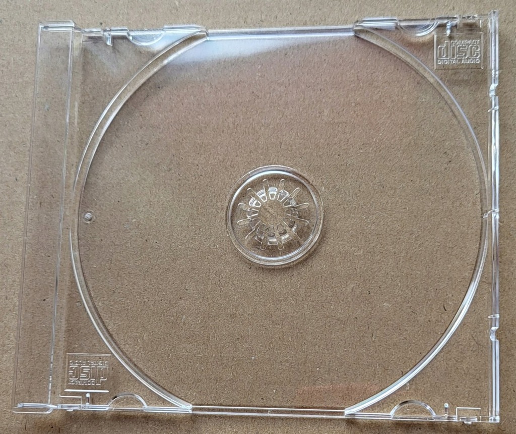 tray do pudełka na płyty CD - transparent v.3