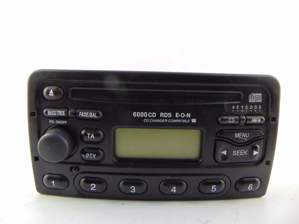 RADIO CD 6000CD RDS EON FORD FOCUS MK1 ORYGINAŁ