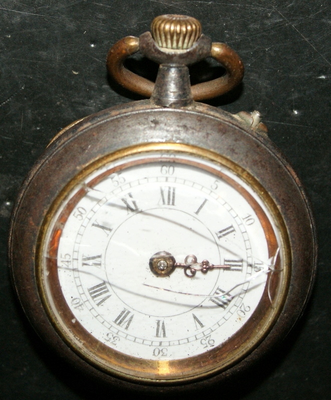 XIX wieczny zegarek kieszonkowy.