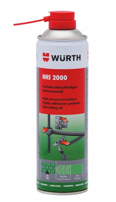 WURTH SMAR PENETRUJĄCY HHS 2000 ODPORNY 500ml