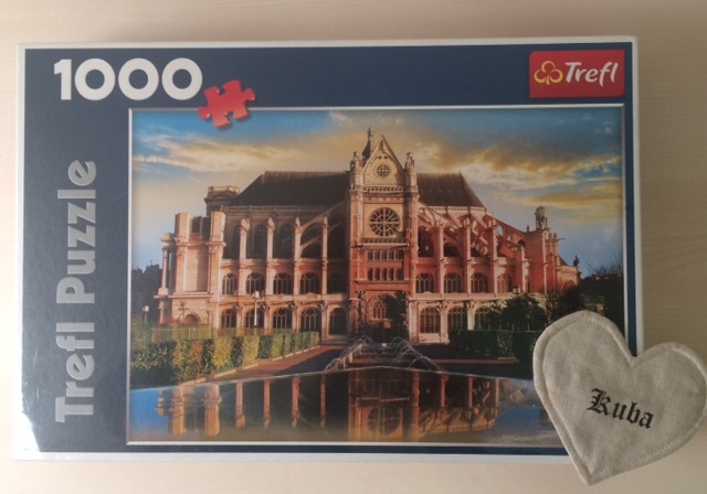 PUZZLE Trefl KOŚCIÓŁ ŚW. EUSTACHEGO 1000 el. FOLIA