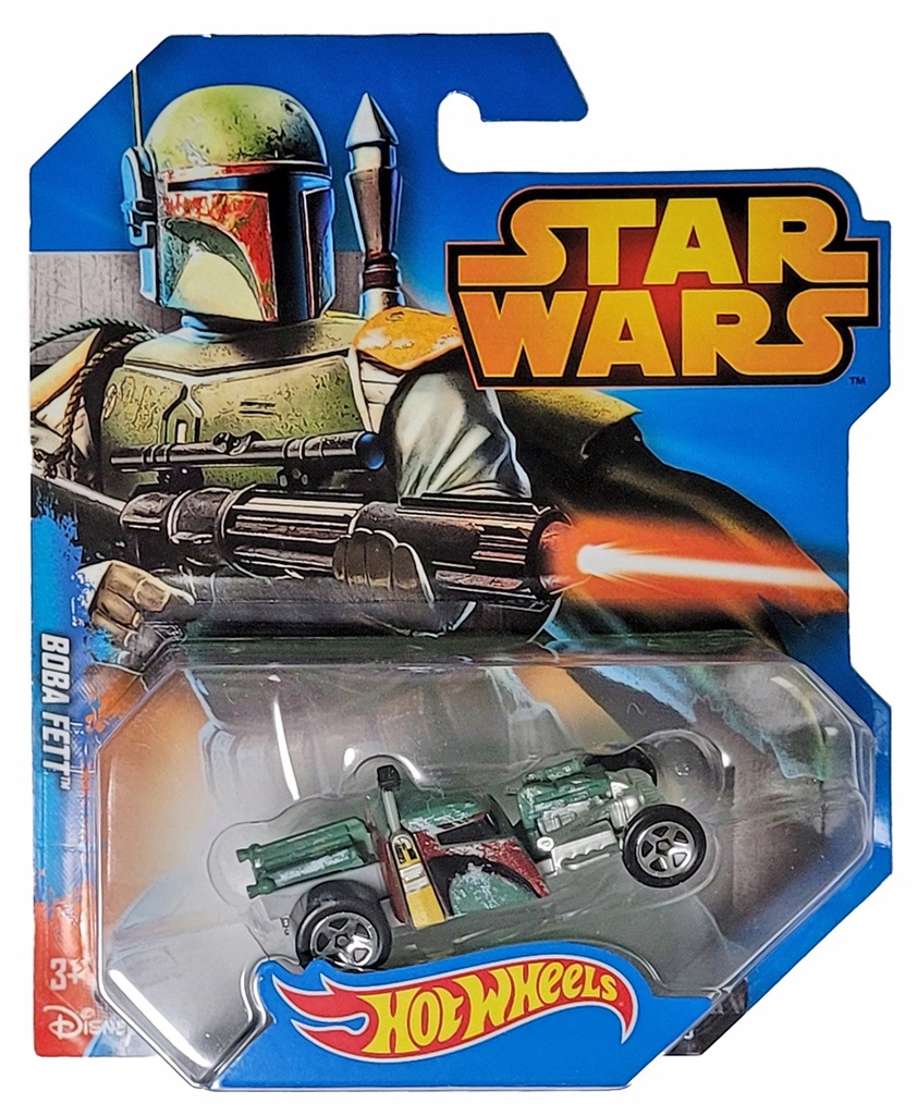 Hot Wheels Star Wars Boba Fett (CGW42) 13499734157 oficjalne