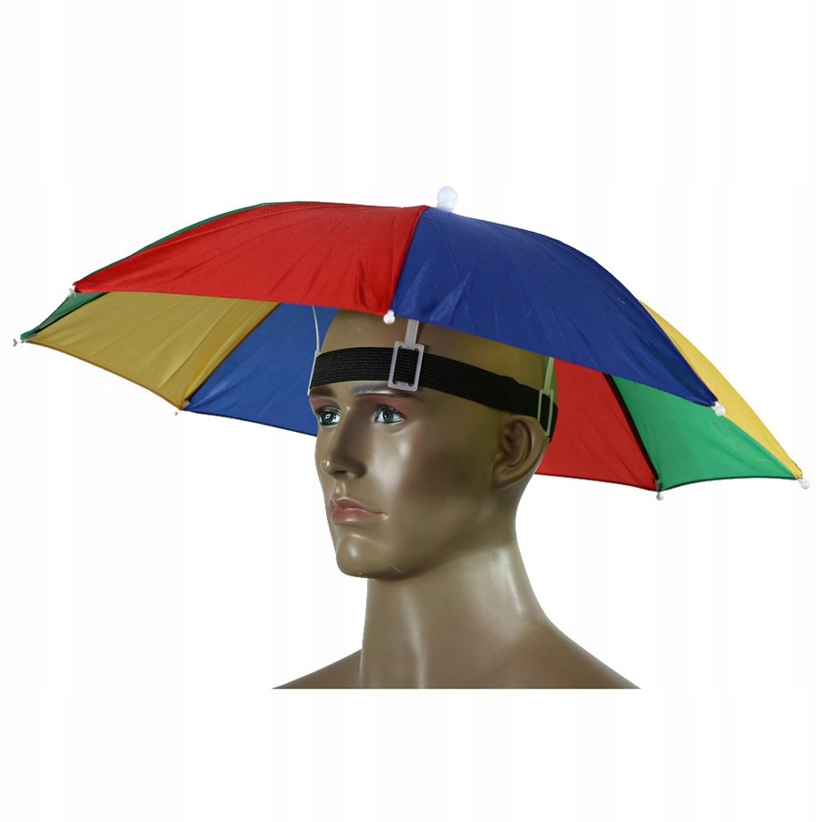PARASOL PARASOLKA GŁOWĘ KAPELUSZ CZAPKA WĘDKARSKA 7511524839