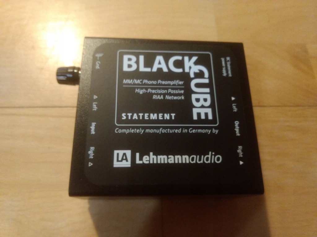 Lehmann Audio Black Cube Statement pre phono MM MC